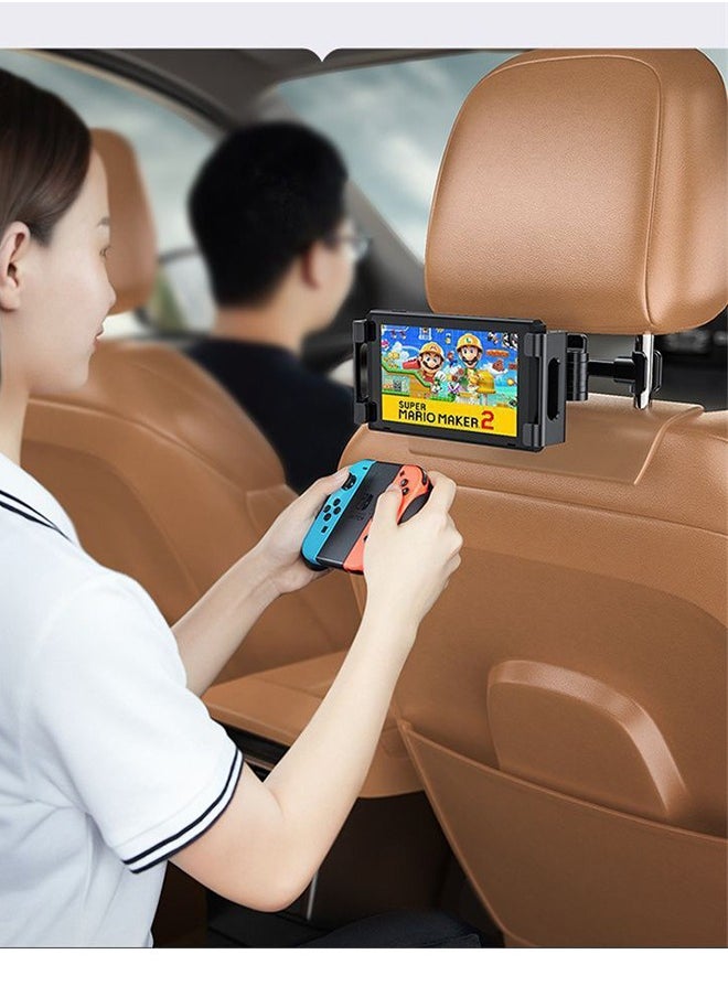 HOOPZOZA Tablet Holder for Car 360 Rotatable and Retractable Car Phone Holder Back Seat Road Trip Essentials for 4.7-12.9 Inch Devices Ipad Holder for Car Ipad Car Holder Tablet Holder Car  Phone Holder  - Image 2