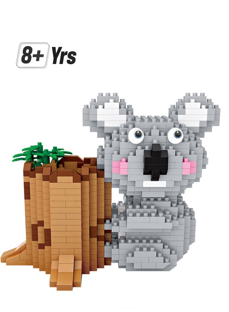 700-Piece Koala Pen Holder Model Set Assembling Building Blocks Creative Diy Assembly Toys Children Adult Home Furnishings - Image 1