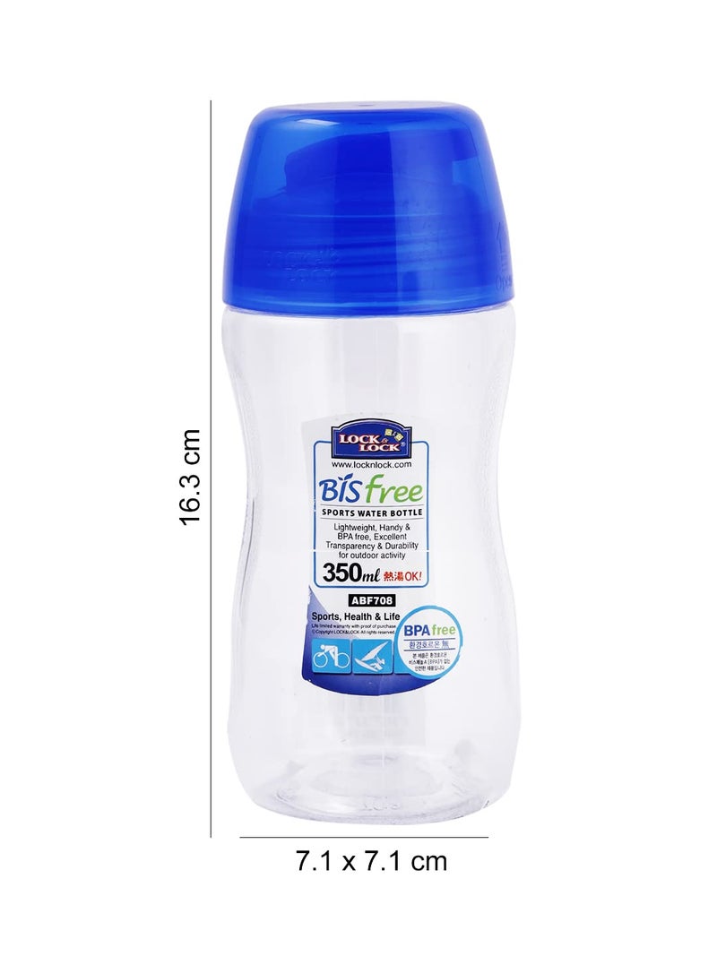 LOCK & LOCK LocknLock Water Bottle 350ml – Tritan, Leak-Proof, Lightweight Reusable Water Bottle for Daily Use - Image 4