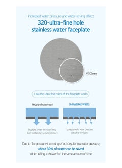 Dewbell [DEWBELL] Shower-Ae Wides Showerhead Filter, Made in Korea  - Image 3