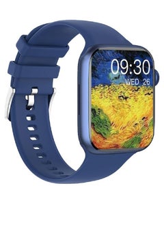 Zoom Plus 2023 New Bluetooth Calling Full Screen Touch Heart Rate Monitoring Smart Watch Blue  - Image 1