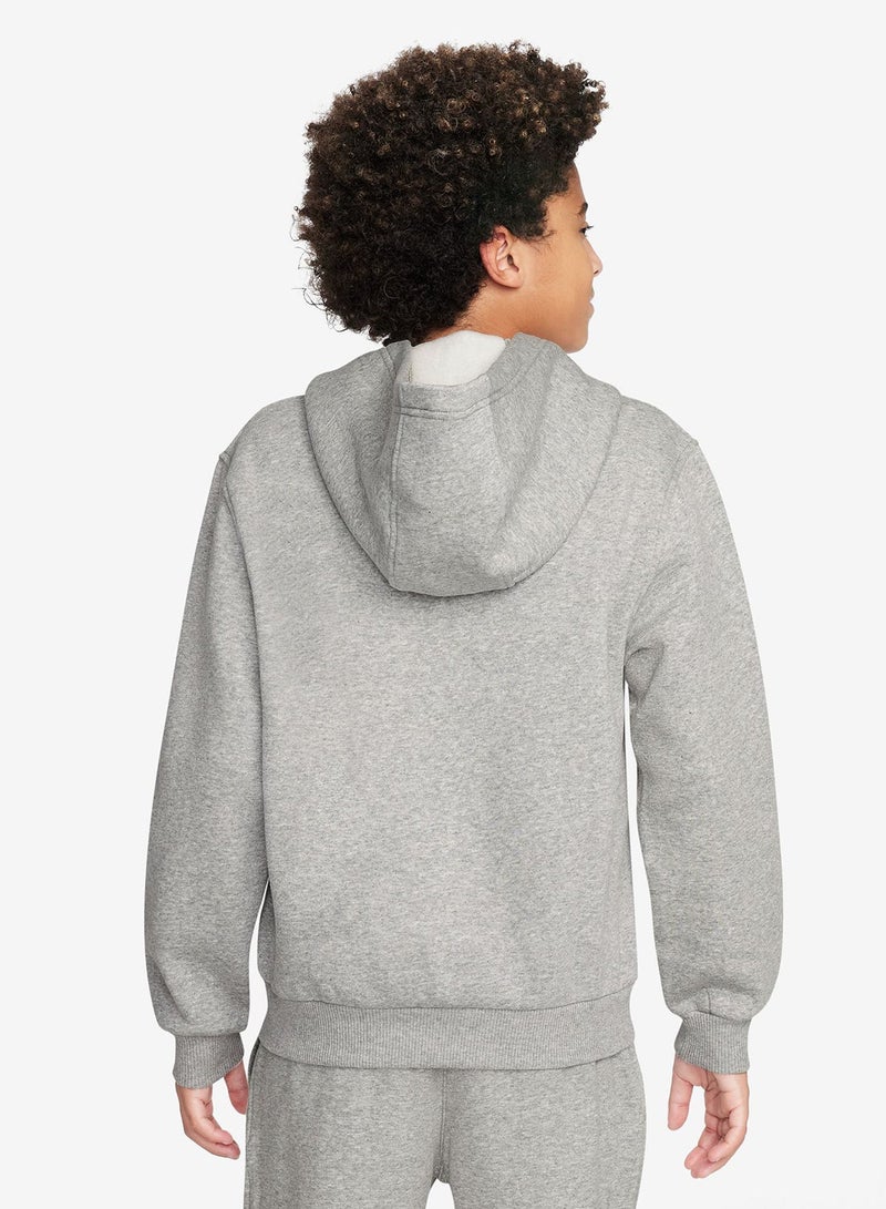 Nike K NSW CLUB FLC HD FZ LS LBR - Image 2