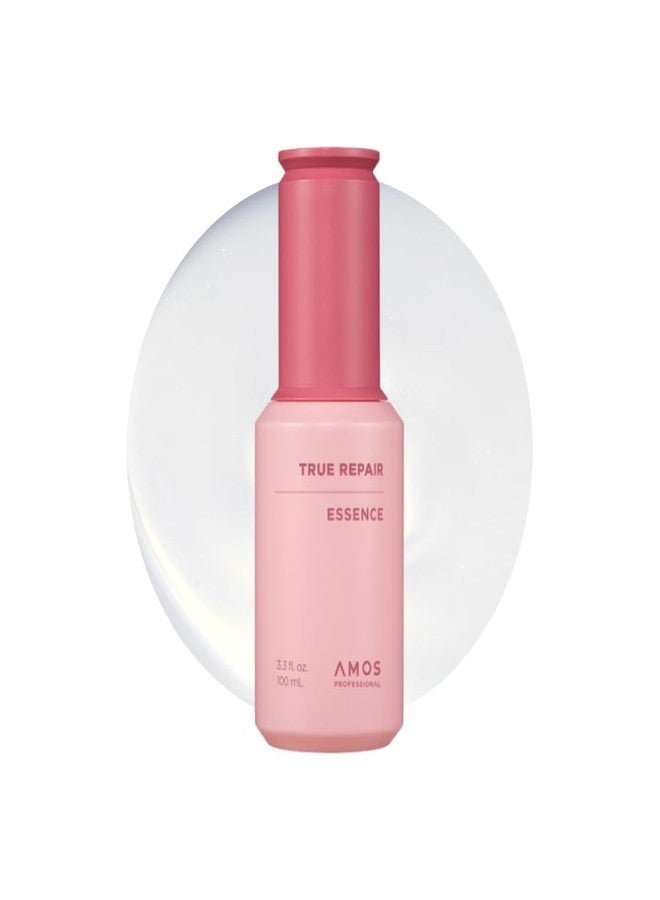 amos PROFESSIONAL زيت الشعر الاحترافي من AMOS لإصلاح الشعر الحقيقي | واقي حراري، ينعم ويجعل الشعر ناعماً بشكل ملحوظ، مضاد للتجاعيد والتجاعيد، للشعر الجاف والمجعد، 3.3 أونصة سائلة. - Image 1