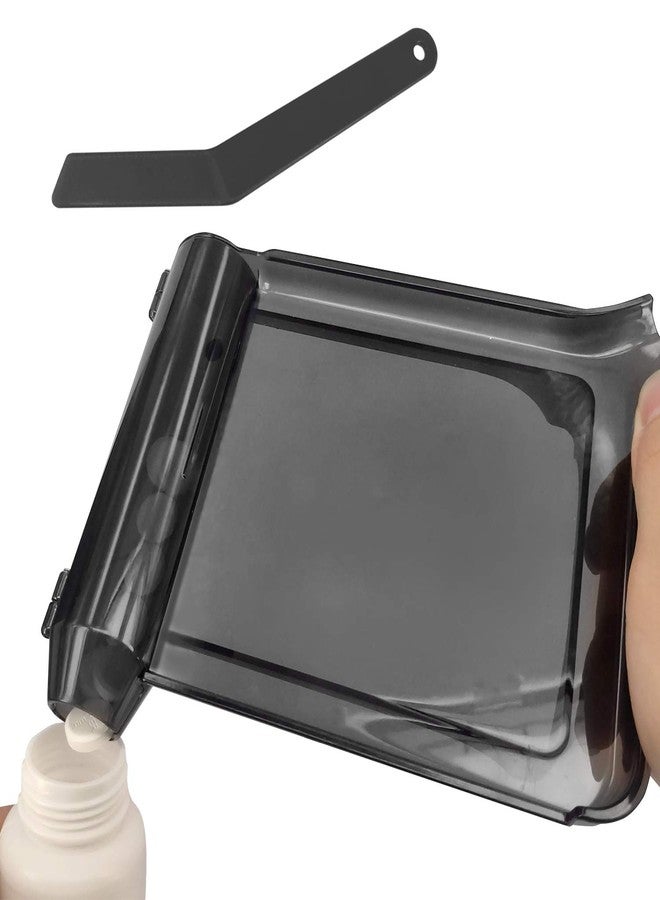 Medarchitect Right Hand Pill Counting Tray with Spatula (Black - L Shape) - Image 5