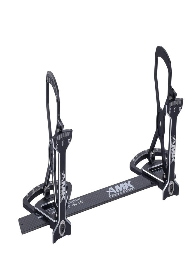AMK RC Car Chassis Setup System for 1/10 Touring Cars, Professional Camber & Toe Gauge Alignment Tool Kit for On-Road RC Racing - Image 4