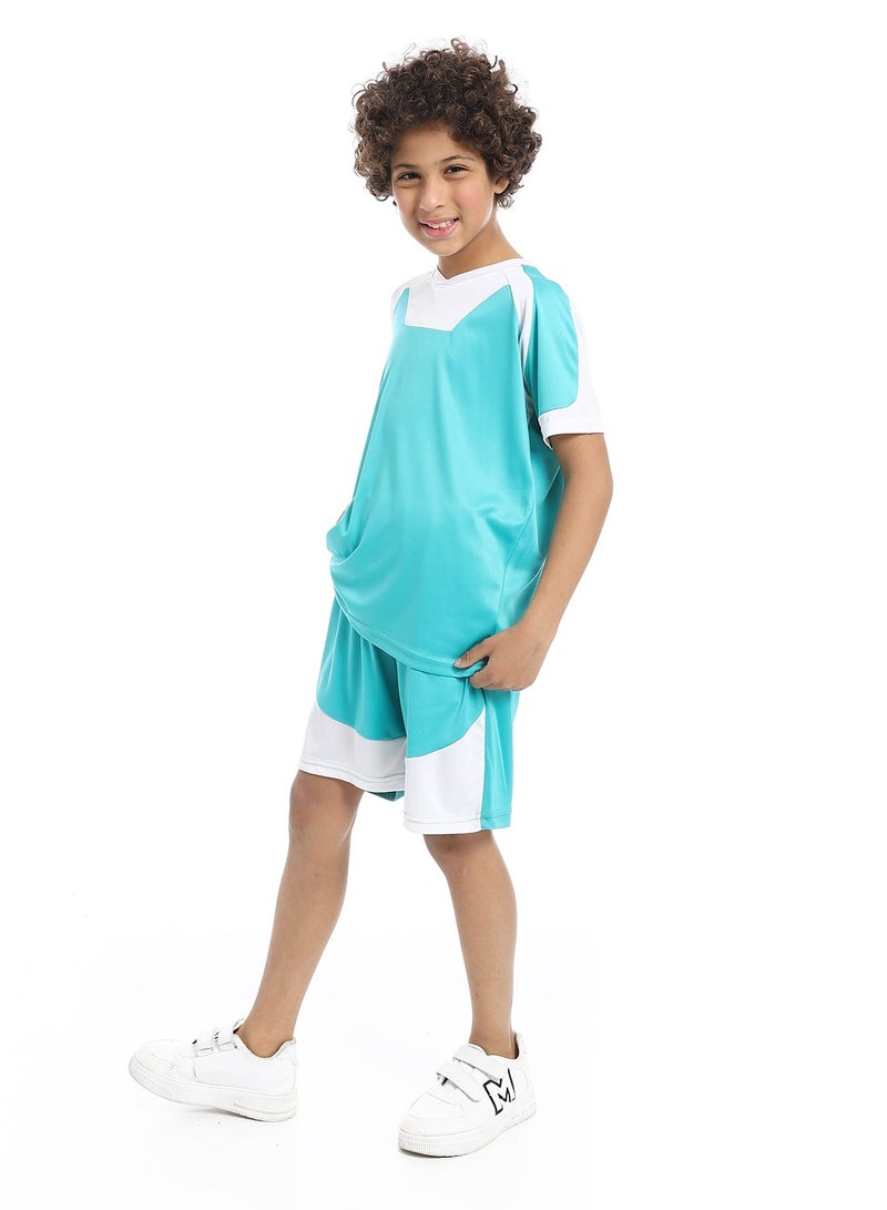 Caesar BoysSport T-Shirt With Short Set - Image 4