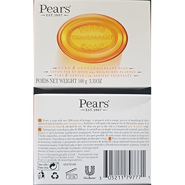 Pears Transparent Soap 3.5oz - Image 2