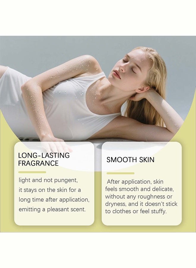 Roxelis Vanilla Cream Rich Fragrance Body Oil - Creamy texture, light and moisturizing, nourishes and softens the skin to create a youthful and radiant complexion. 30ml - Image 2