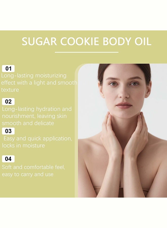 Roxelis Vanilla Cream Rich Fragrance Body Oil - Creamy texture, light and moisturizing, nourishes and softens the skin to create a youthful and radiant complexion. 30ml - Image 3