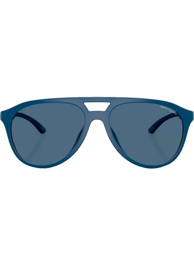 Armani Exchange Full Rimmed Aviator Sunglasses 0AX4156SU - Image 3