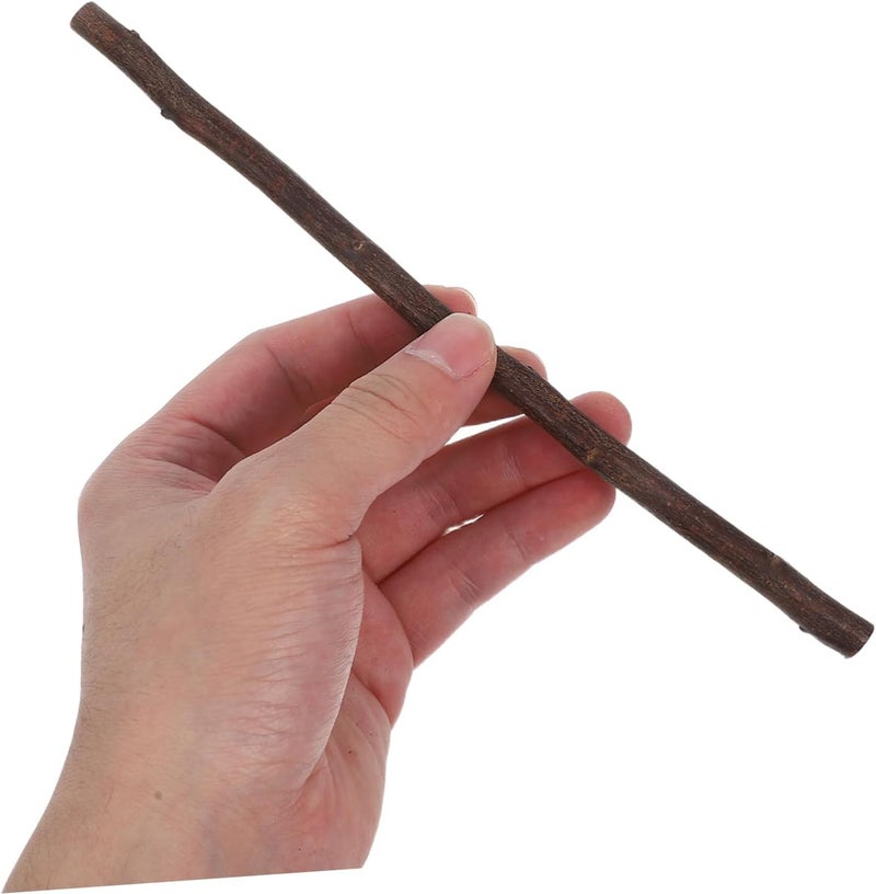 Healifty 50pcs Natural Wood Sticks for DIY Crafts Rustic Twigs for Handmade Projects Floral Arrangements Fairy Garden Decor School Holiday Craft Supplies - Image 4