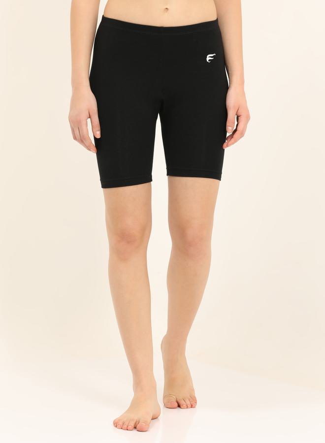Envie Logo Print Cycling Shorts - Image 1