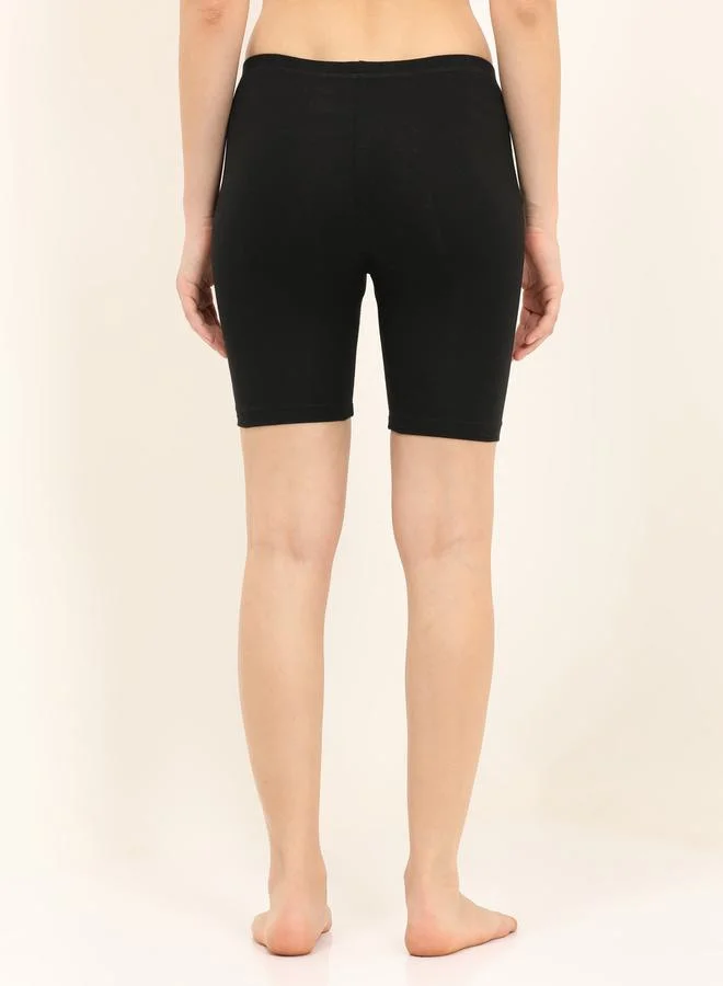 Envie Logo Print Cycling Shorts by Styli