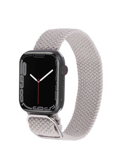 Replacement Strap Nylon Braid Strap Watch Band For Apple Watch Ultra 49mm&Watch Ultra 2 49mm / Series 9&8&7 45mm / SE 3&SE 2&6&SE&5&4 44mm / 3&2&1 42mm 7
