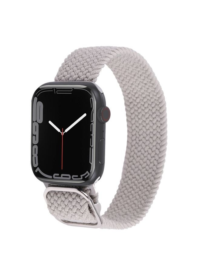 Generic - Replacement Strap Nylon Braid Strap Watch Band For Apple Watch Ultra 49mm&Watch Ultra 2 49mm / Series 9&8&7 45mm / SE 3&SE 2&6&SE&5&4 44mm / 3&2&1 42mm 7 - Image 1