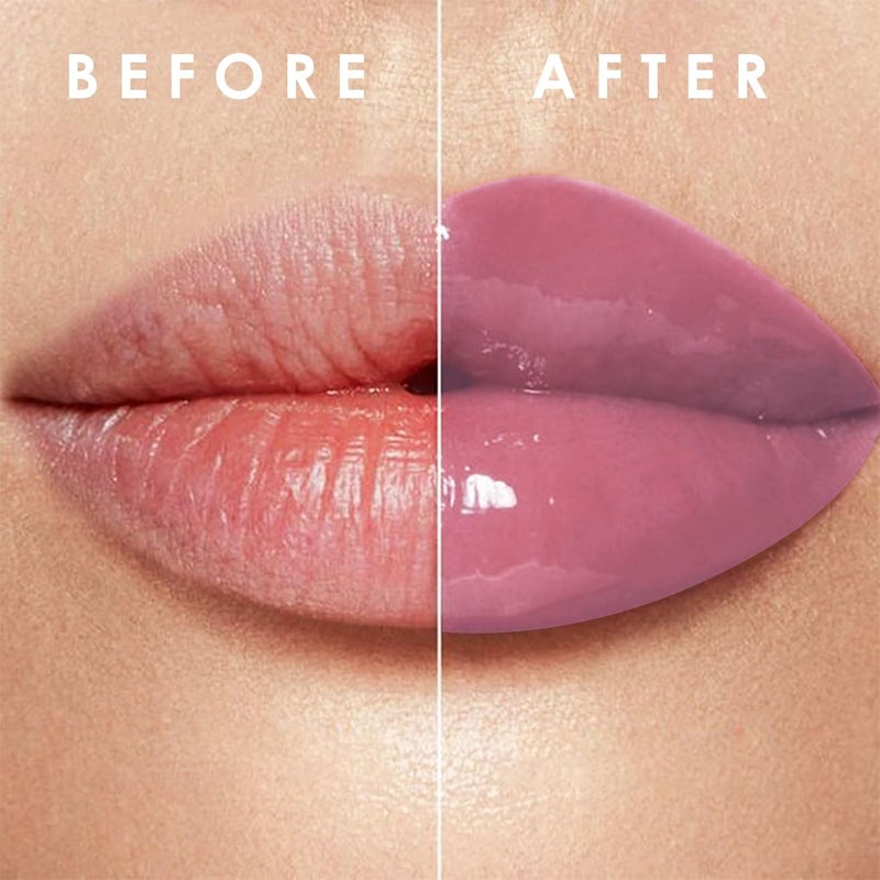 Glamveda Glamveda High Shine Serum Infused Lip Gloss PH Colour Changing Lip Gloss Hookup 109 For Soft Dewy Lips Unique Pink Shade Based on Skins PH 45ml  - Image 4