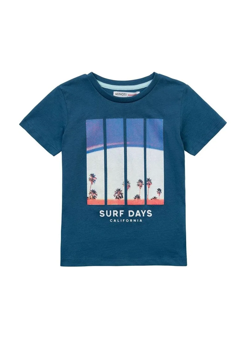 MINOTI Teen Boys Classic T-Shirt With Print