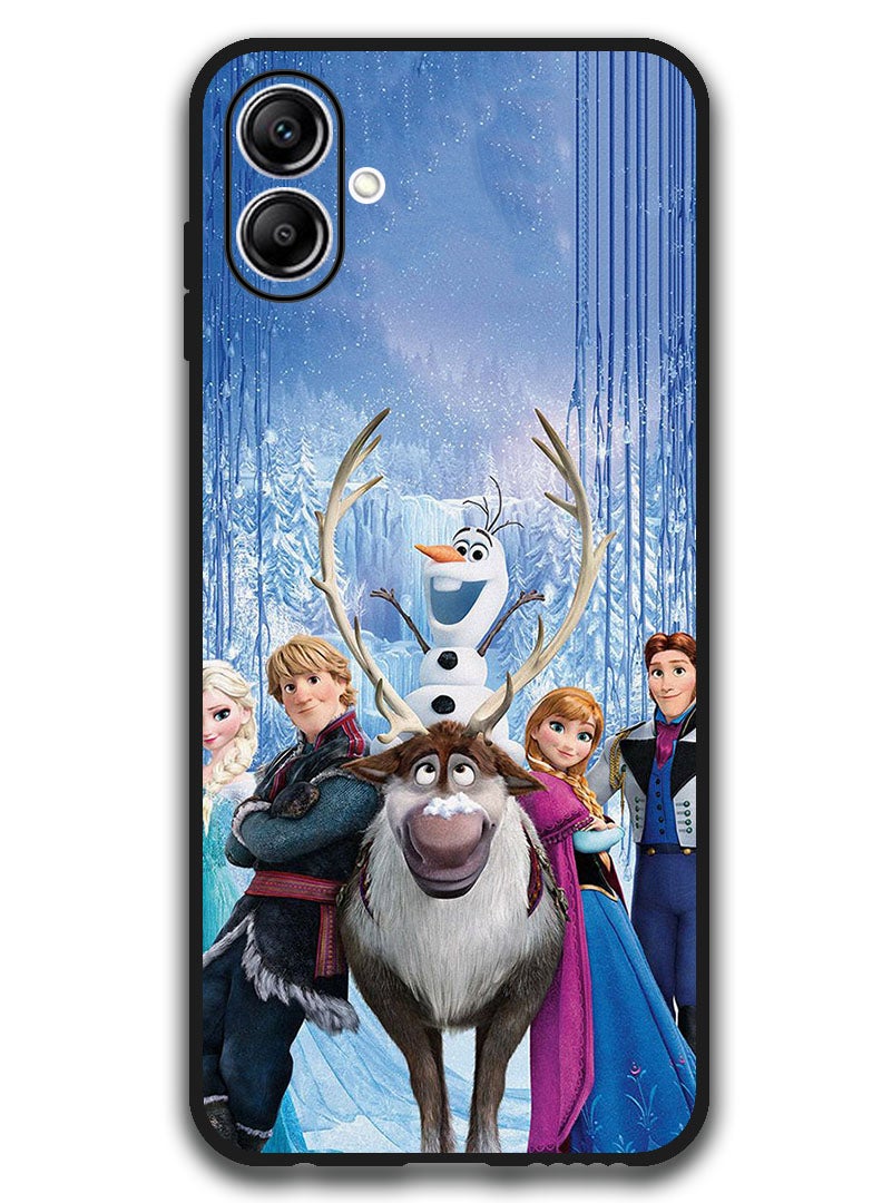 Theodor Protective Case Anti Scratch Shock Proof Bumper Cover For Samsung Galaxy A06 Anna Elsa Ice - Image 1