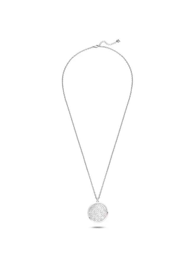 Escada Hind 316L Stainless Steel Pendant Necklace for Women