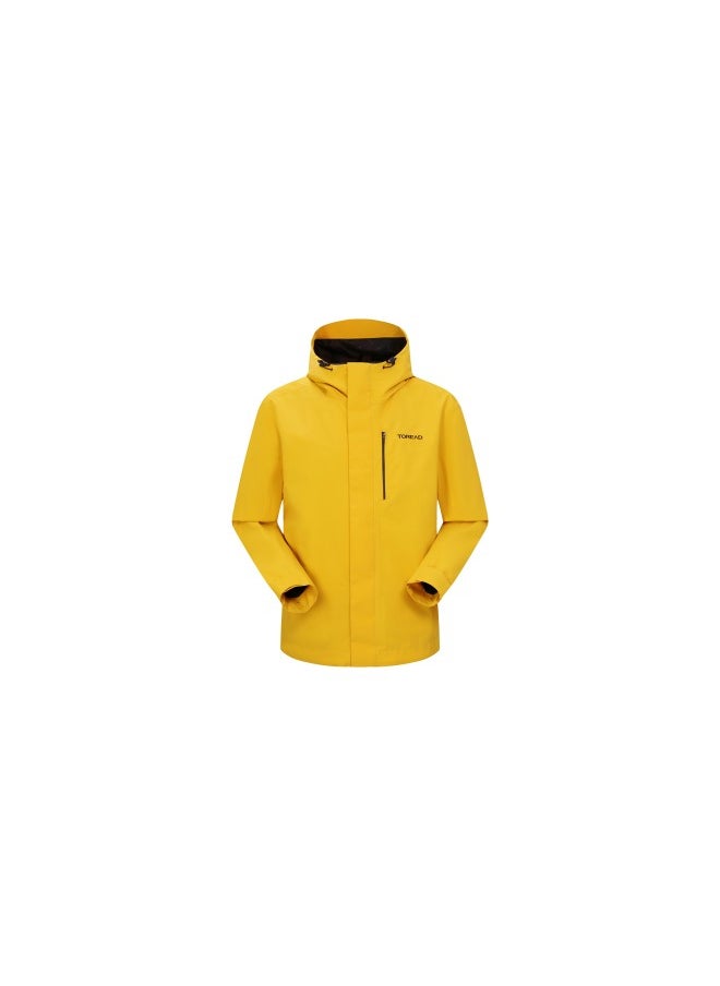 TOREAD Toread Men's Outdoor Jacket - TABBBN81709 Windproof Waterproof Hiking Jacket Golden mountain yellow  - Image 1
