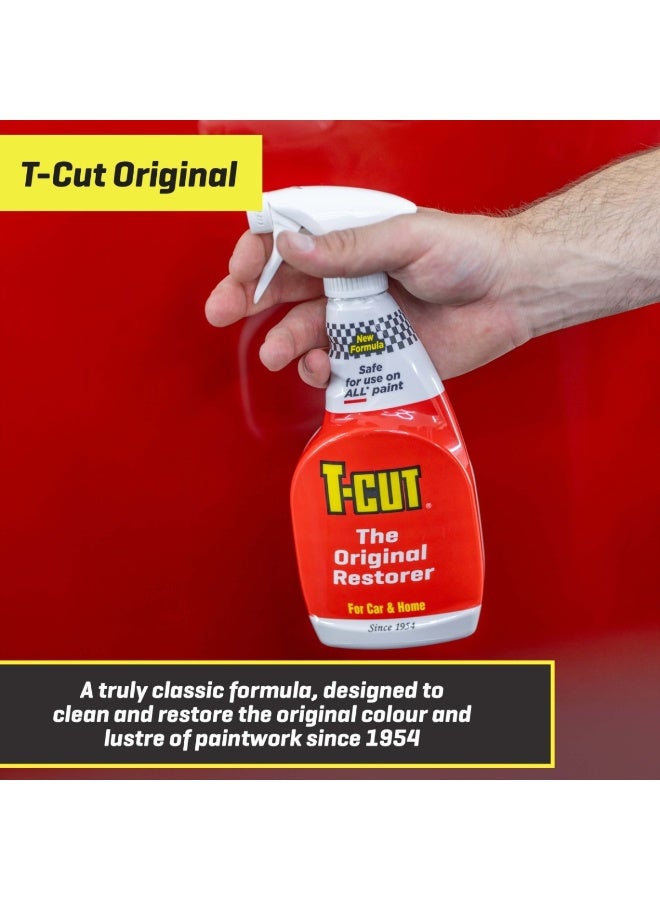 T-Cut The Original Restorer 500ml Trigger Spray - Safe For Use On All Paint - Image 3
