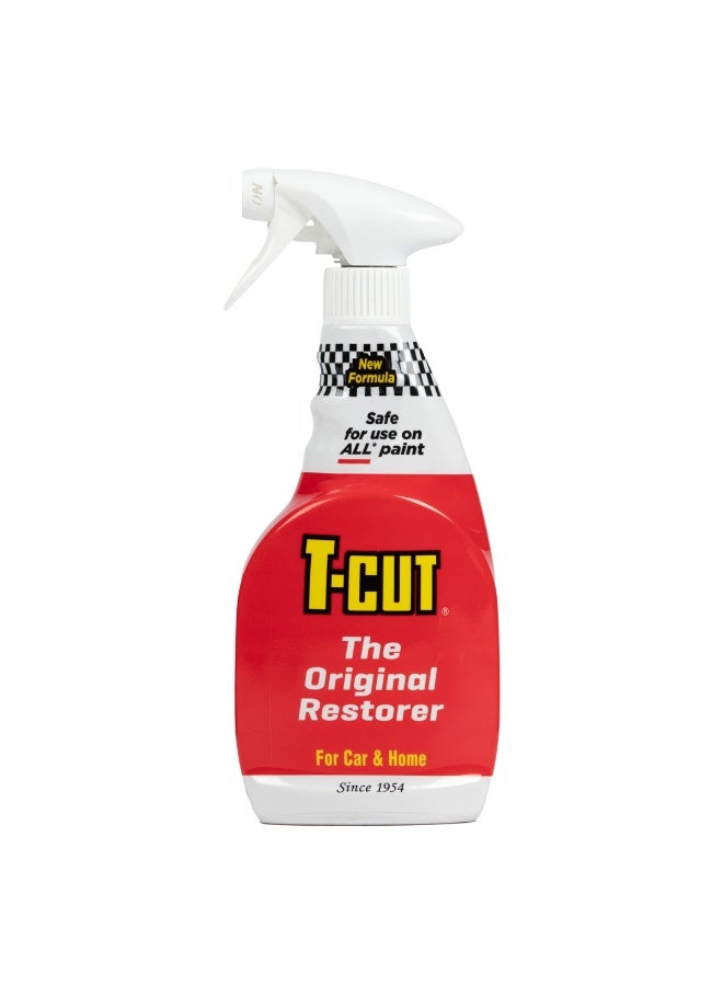 T-Cut The Original Restorer 500ml Trigger Spray - Safe For Use On All Paint - Image 1