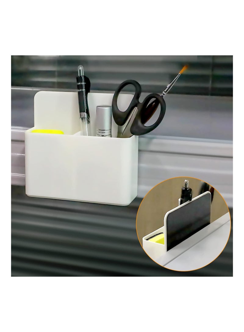 Magnetic Marker Holder, SYOSI 3 Pieces Dry Erase Organizer Holder Magnetic Erase Holder for Whiteboard Home Office Use