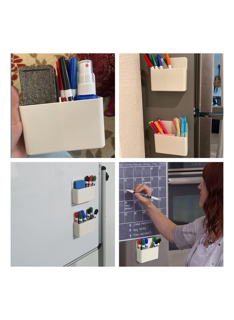 Magnetic Marker Holder, SYOSI 3 Pieces Dry Erase Organizer Holder Magnetic Erase Holder for Whiteboard Home Office Use
