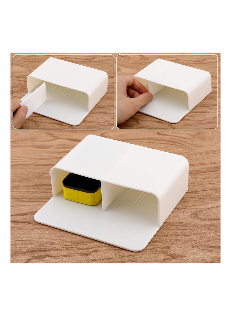 Magnetic Marker Holder, SYOSI 3 Pieces Dry Erase Organizer Holder Magnetic Erase Holder for Whiteboard Home Office Use