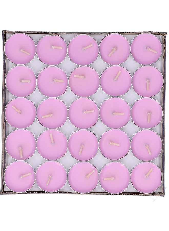 Tea Light tea light scented candle, rose 50 pieces  - Image 1