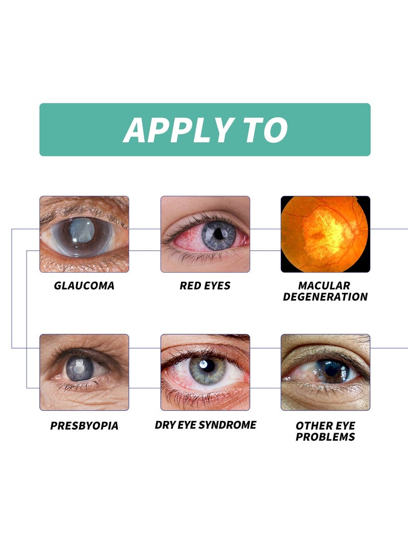 إيلهو مدلك العين الدوّار | تخفيف تعب العين، تهدئة الرؤية، مرطب للعناية بالعين - Image 3