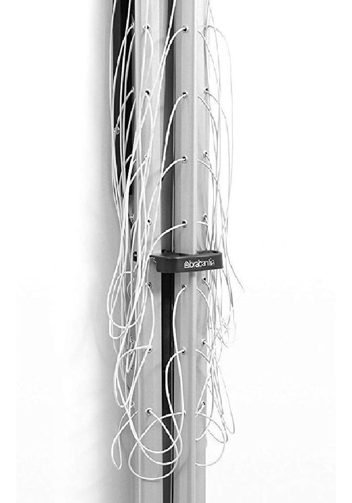 Brabantia 375842 Wallfix Retractable Washing Line with Fabric Cover, 24 M Silver - Image 2