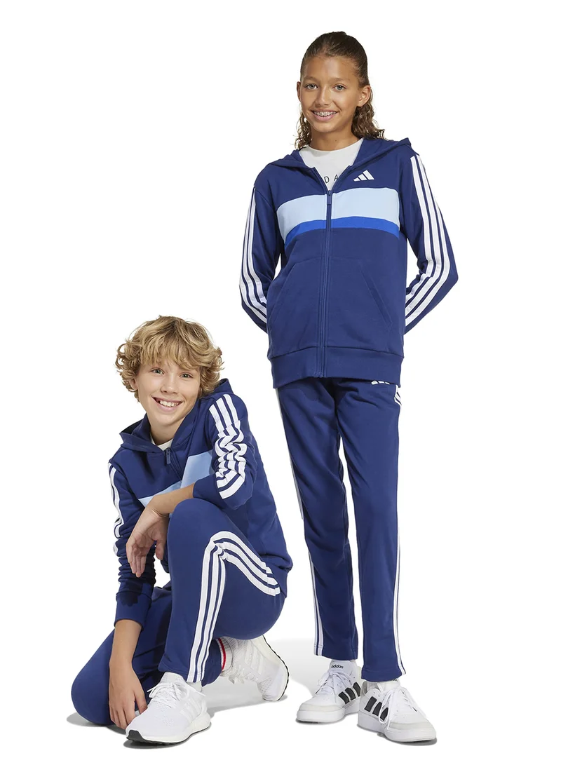 Adidas Youth Seasonal Esential Teberio 3-Stripe French Terry Tracksuit