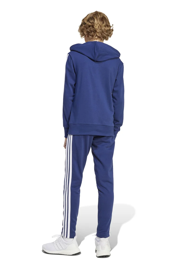 adidas Youth Seasonal Esential Teberio 3-Stripe French Terry Tracksuit