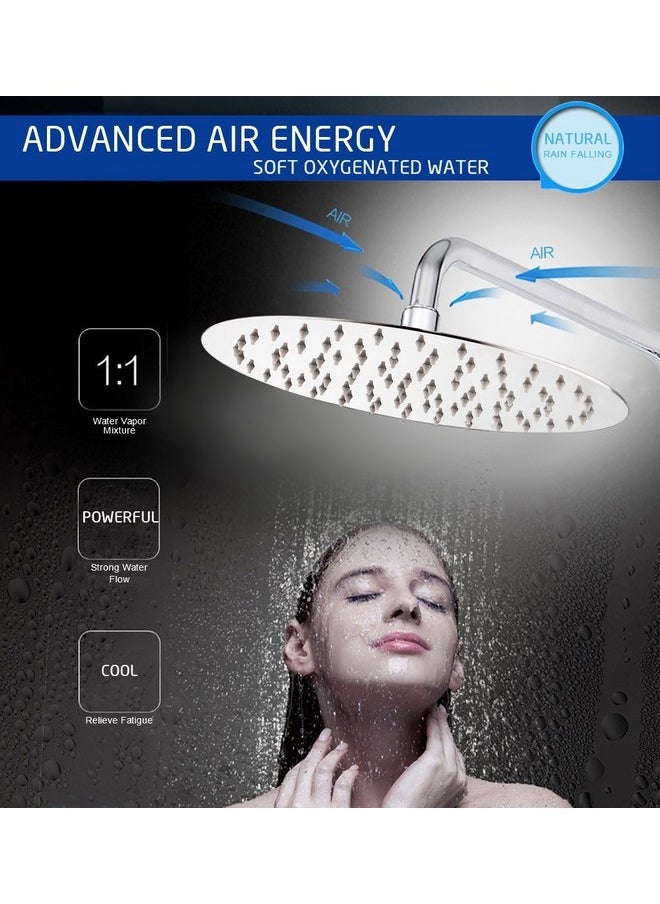 ALTON SHR20735 Stainless Steel -304 Grade, 8-INCHES Overhead Shower Without Arm, Chrome Finish, Silver - pzsku/Z0DE21485B4ABABD726BEZ/45/_/1740982618/2aa39362-adcd-4582-9062-e2a3b5ff05bf