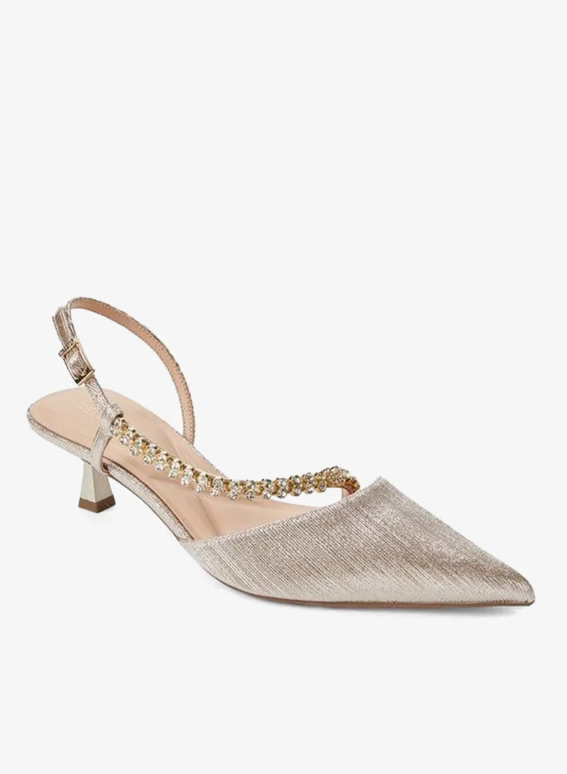 Celeste GOLD Celeste Heeled Shoes Ramadan Collection for Women | Best Price UAE