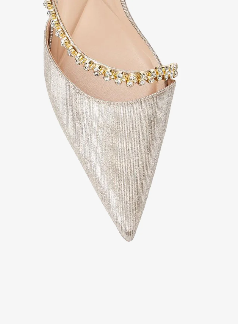 Celeste GOLD Celeste Heeled Shoes Ramadan Collection for Women | Best Price UAE