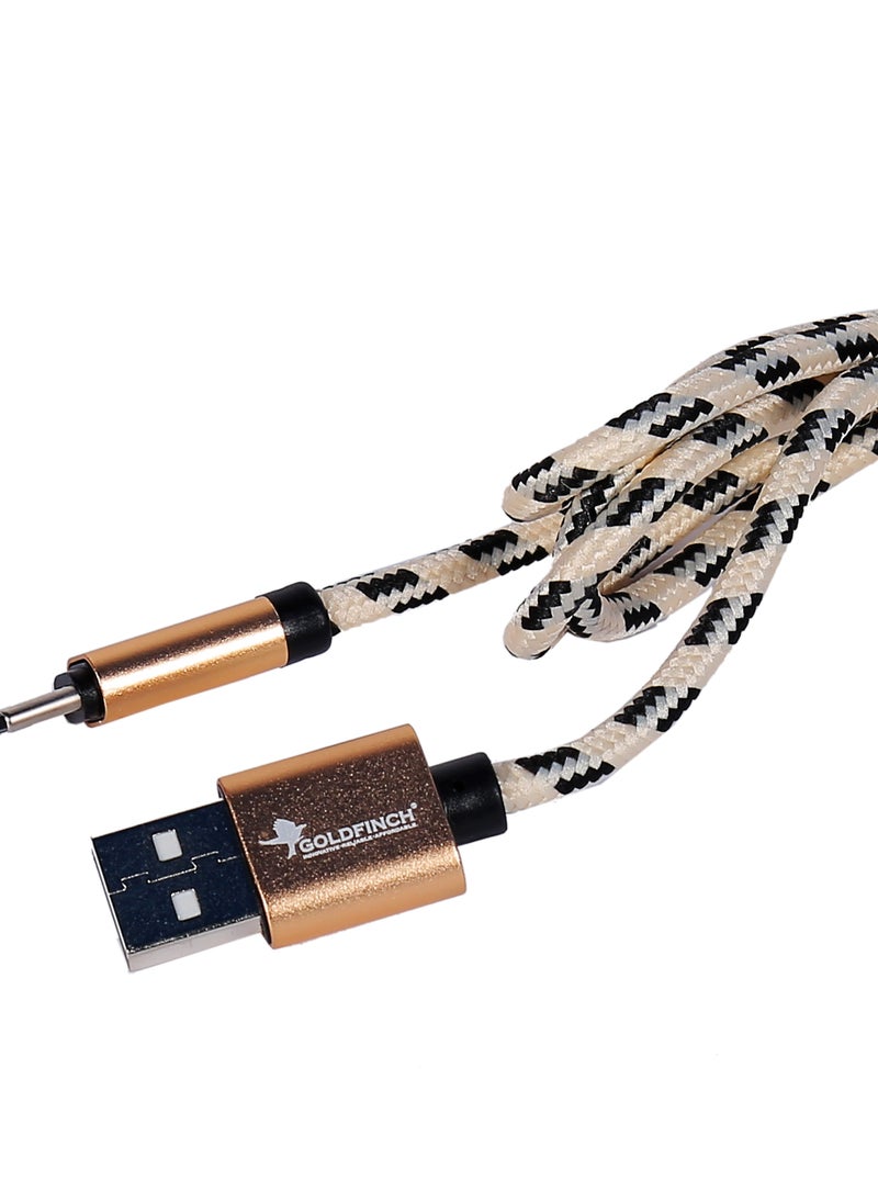 Goldfinch Fast Charging Type c Charging Cable  - Image 1