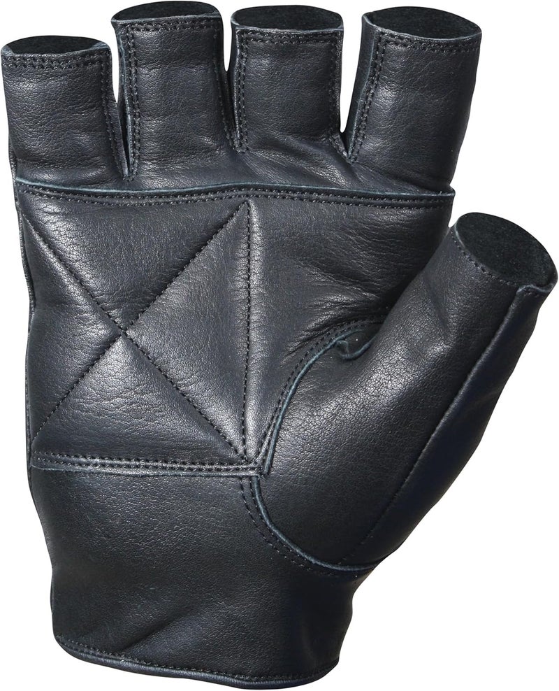 Rothco Leather Fingerless Biker Gloves - Image 3