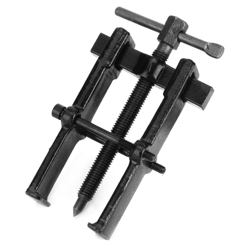 Chrome Vanadium Steel Two Jaw Puller 50mm 75mm 100mm Durable Hard - Clear Spindle Thread Simple Operation for Bicycle Electric Vehicle Motorcycle Automobile Bearing Repair - Image 2