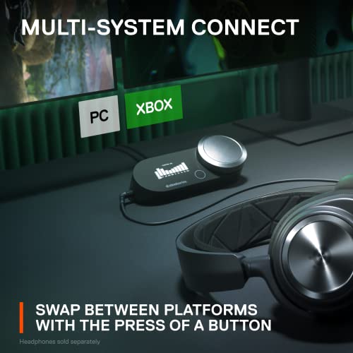 SteelSeries GameDAC Gen 2 Hi-Res Audio Amplifier - ESS Sabre Quad-DAC - AI Noise Cancellation - 360° Spatial Audio - Hi-Res Certified - PC, Xbox, PS5, PS4 - Image 5