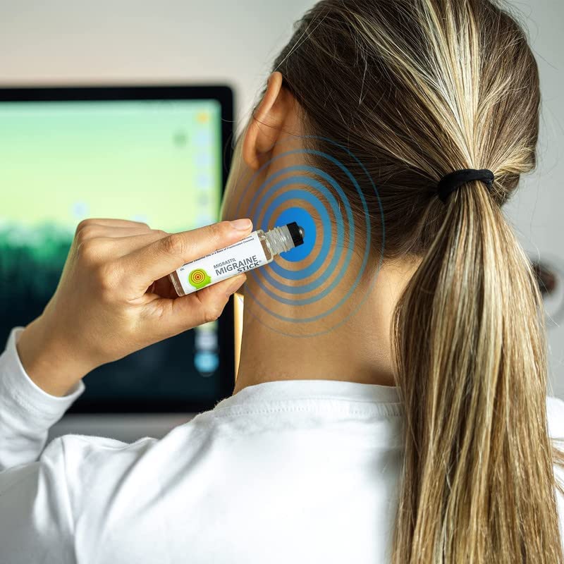 Basic Vigor Migrastil Migraine Stick 3-Pack Natural Migraine Roll-on. Made in The USA with Peppermint, Spearmint and Lavender Essential Oils. (Regular Strength) - Image 5