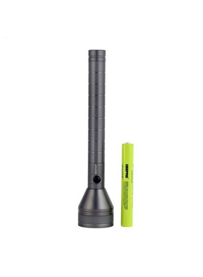 GEEPAS Rechargeable LED Flashlight XPE Torch LED for Super Brightness | 4 Hours Working Time | 320 Lumens Torch Light Long Distance Range - Image 2