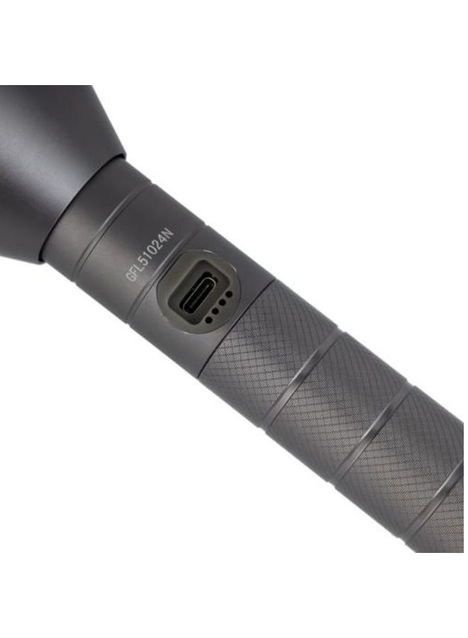 GEEPAS Rechargeable LED Flashlight XPE Torch LED for Super Brightness | 4 Hours Working Time | 320 Lumens Torch Light Long Distance Range - Image 4