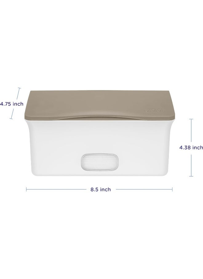 ubbi Ubbi Baby Wipes Dispenser with Weighted Plate and Secure Seal  - Image 2