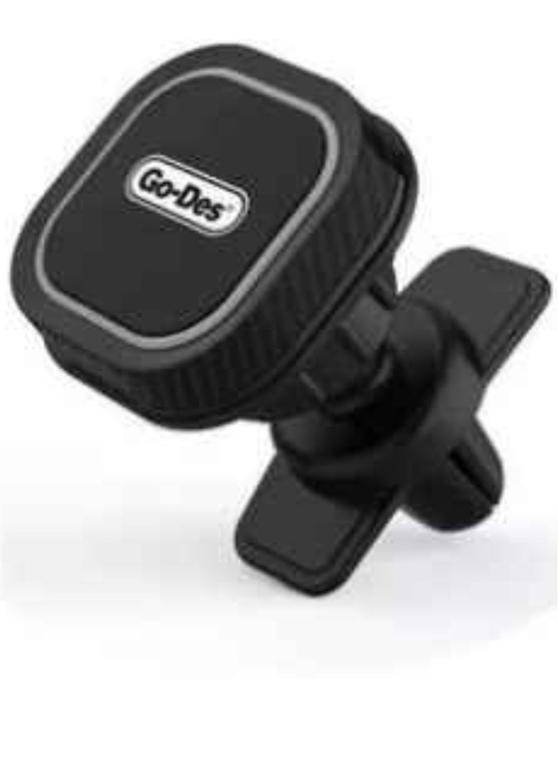 GO-DES Go Des 2-in-1 Magnetic Car Holder: Dual Functionality for Secure Phone Mounting on the Go - Image 3
