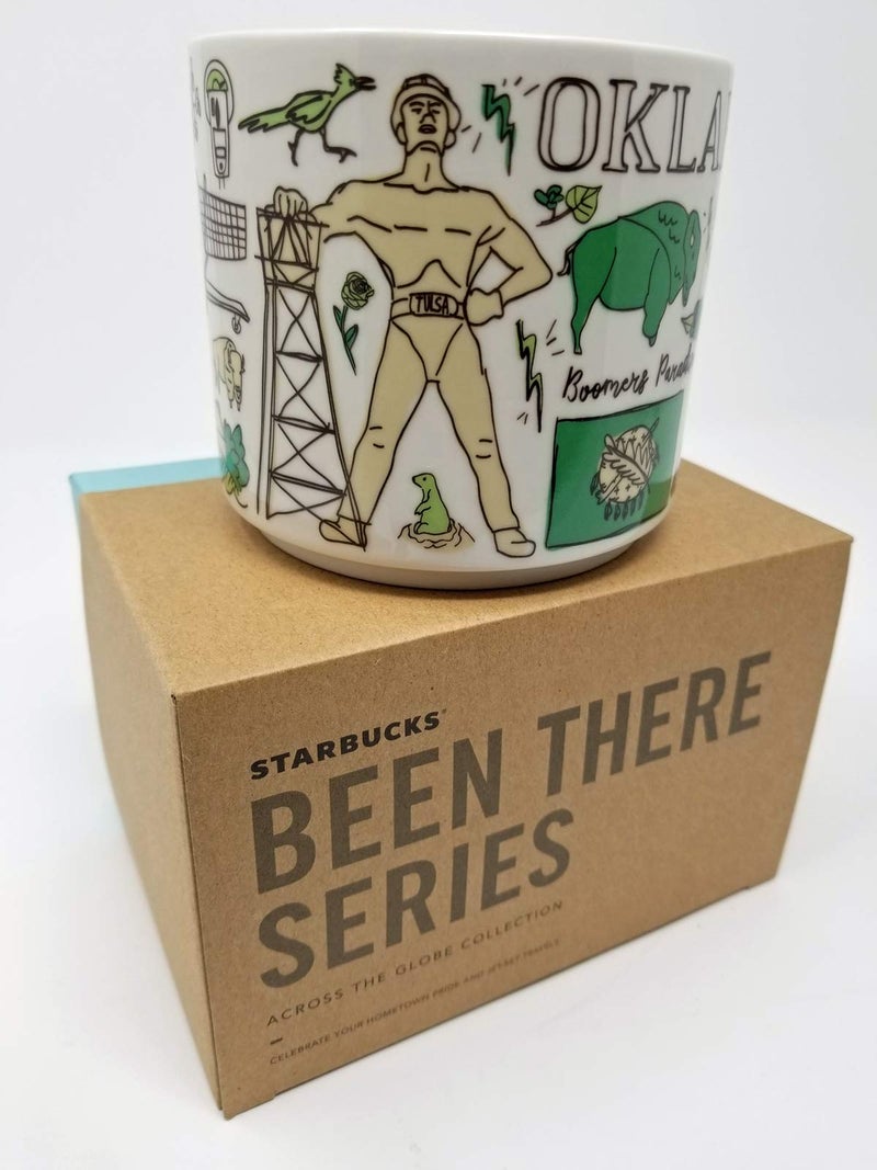 Starbucks OKLAHOMA 2018 Been There Series Ceramic Coffee Cup - Image 2