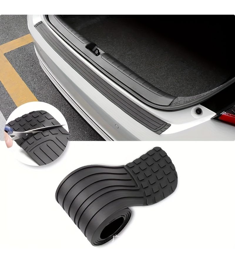 Car Styling Rubber Trim Strip 104cm Black Anti Scratch Bumper Guard Decorative Cover - Image 5