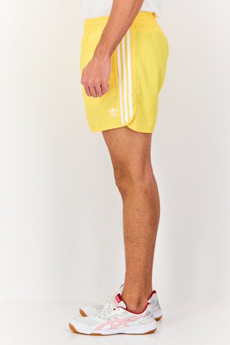 adidas Originals Men Sportswear Fit Drawstring Outdoor Sprinter Shorts, Yellow  - Image 2