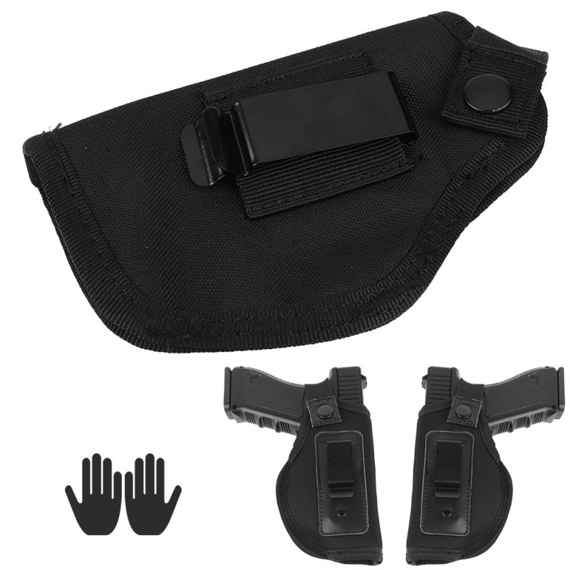 Concealed Carry Holster Lightweight Oxford Cloth Wear-Resistant - Concealed Design Pistol Holster for Right Left Hand Everyday Carry Under Clothes Small Handguns - Image 2
